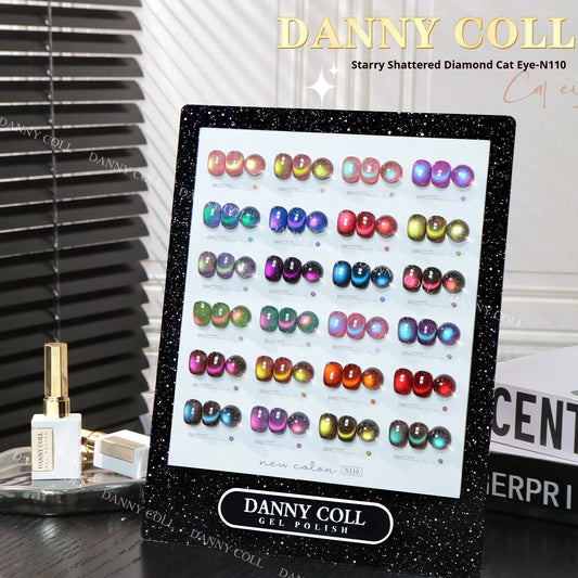 Dannycoll  2026  Whitening Cherry Cat Eye Nail Gel