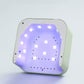 Nail lamp, small size lamp, mini square lamp, plug-in quick-drying induction