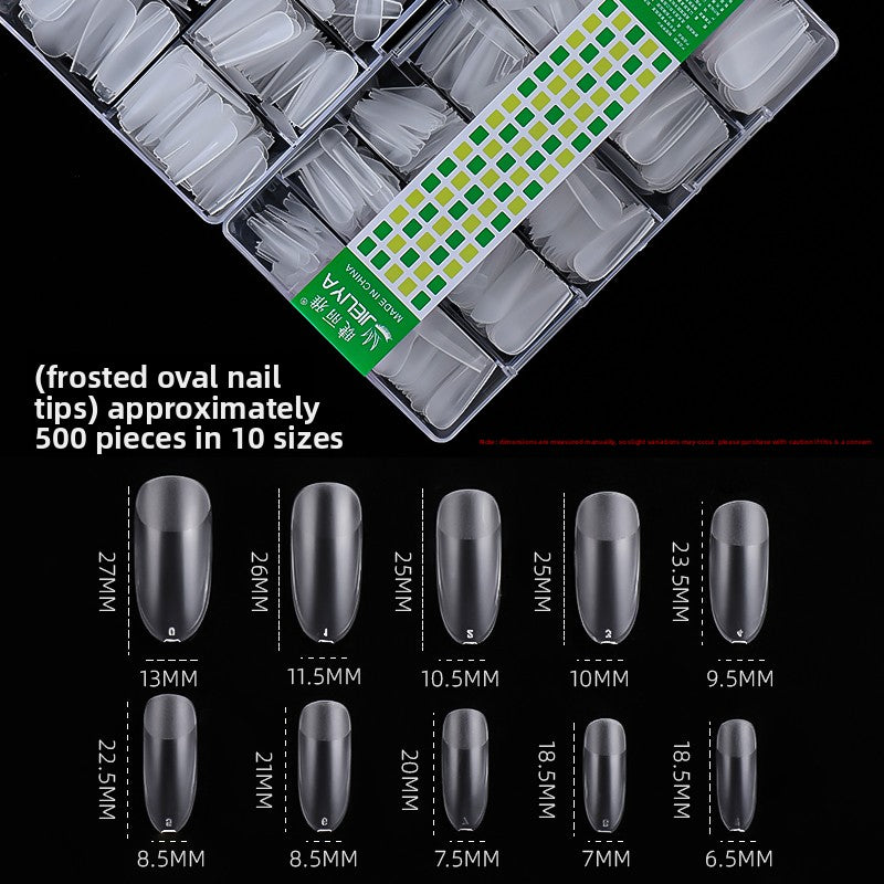 Ultra-thin Transparent Nail Tips For Gel X