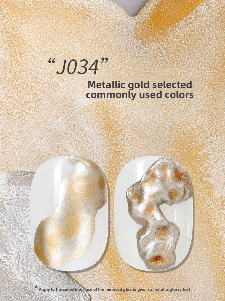 Nail Art Metallic Gradient Blending Solution