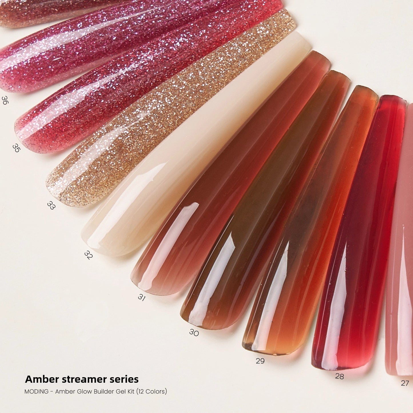 MODING Colored Construction Gel for Nail Extension