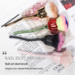 Japanese Style Nail Art Brush Rose Design Dust Cleaner