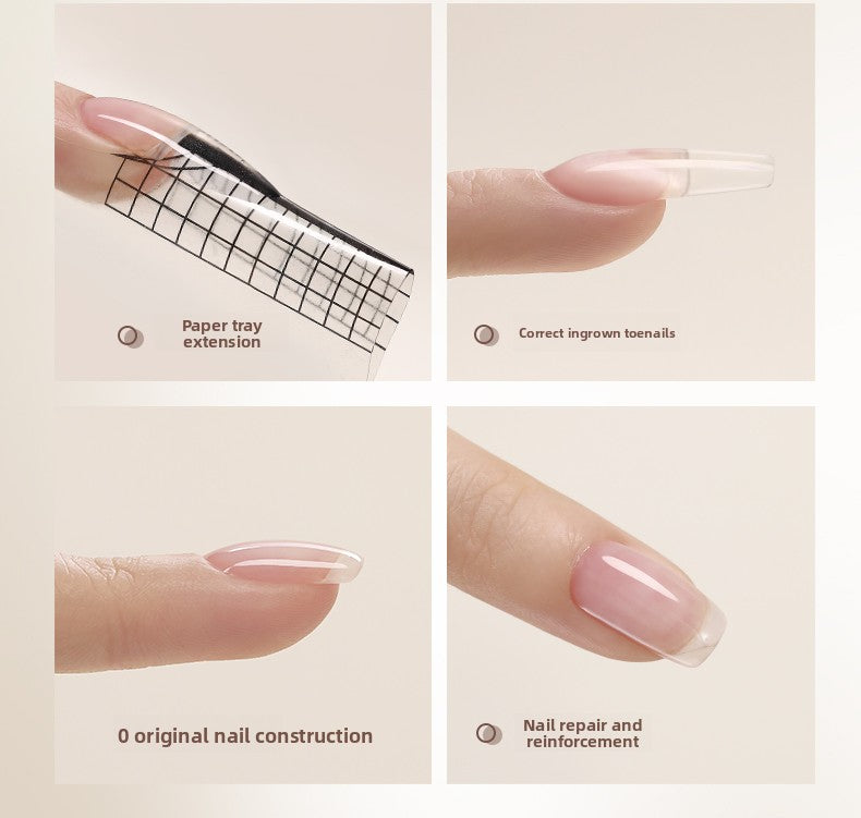 TAYE 3-in-1 Nail Builder Gel Nude Color Quick Extension Gel