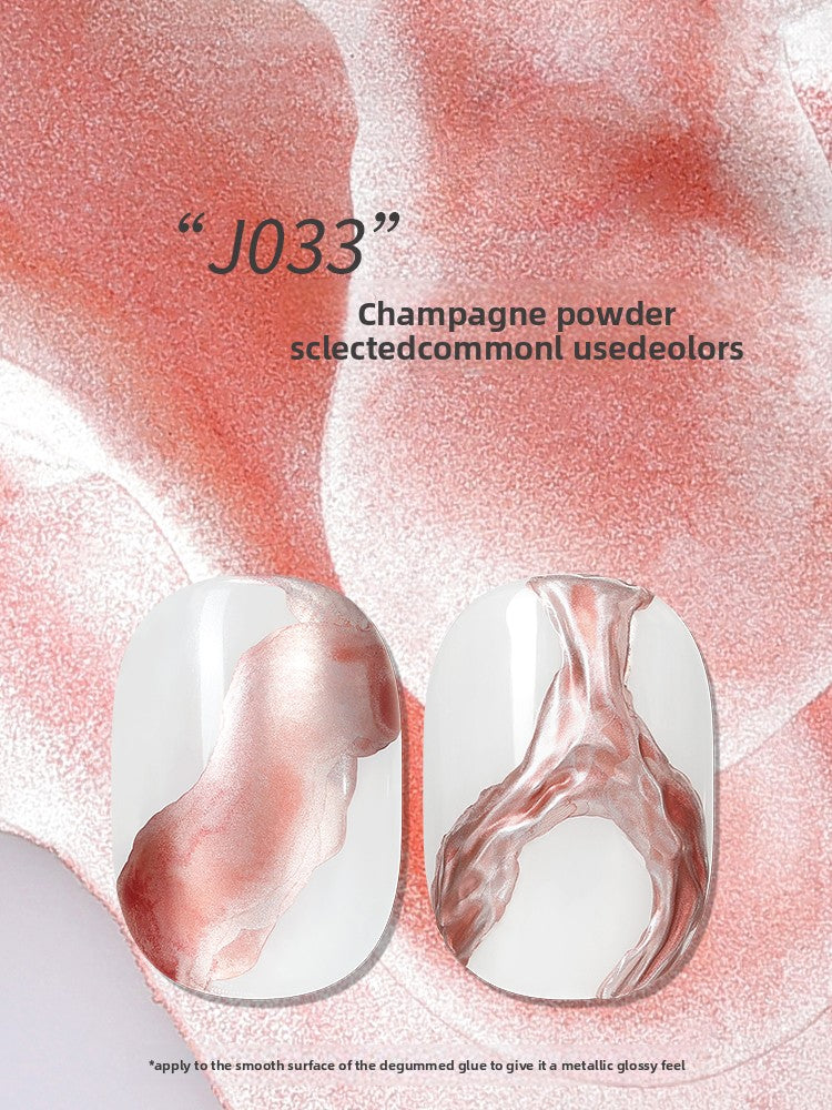Nail Art Metallic Gradient Blending Solution