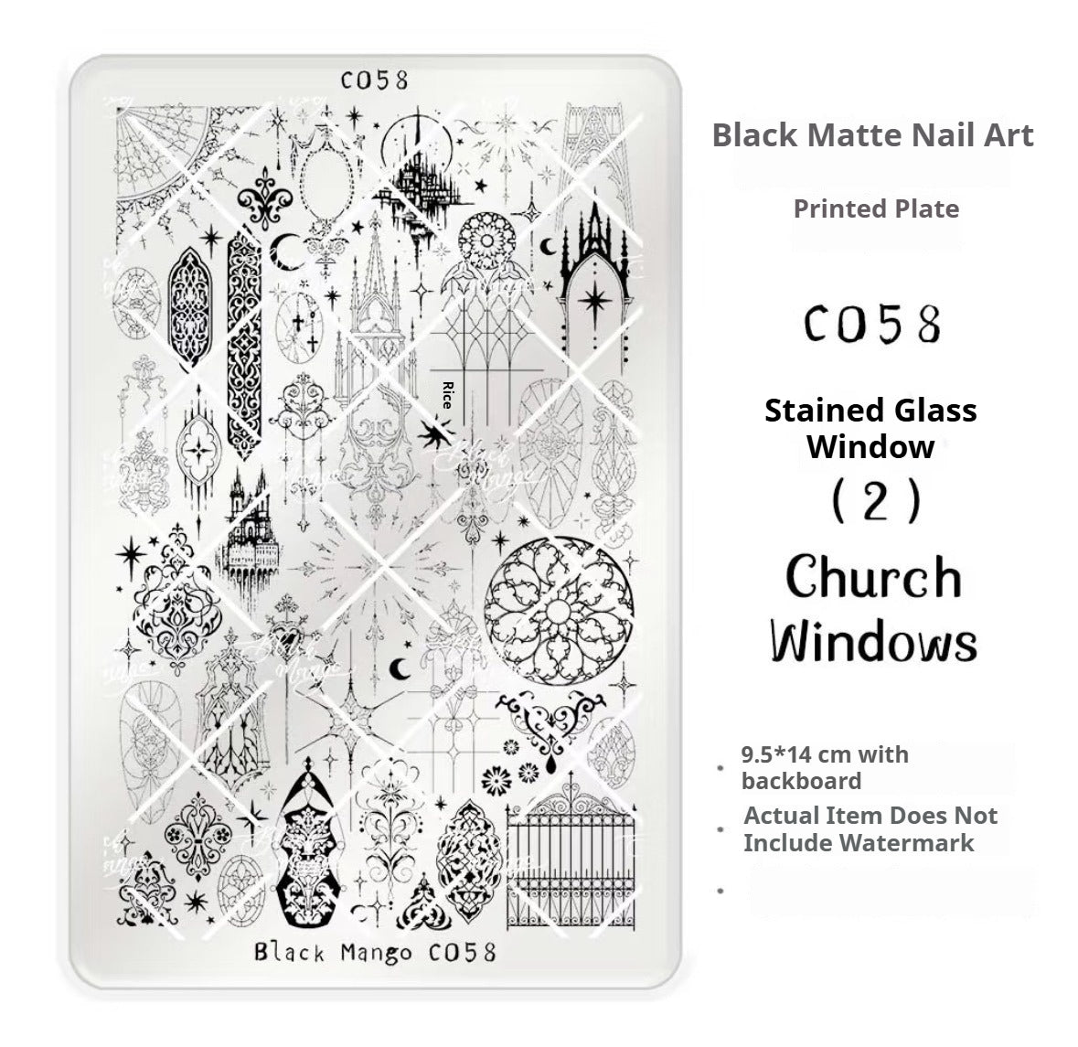 Collections-Black Magic Stamping Plate