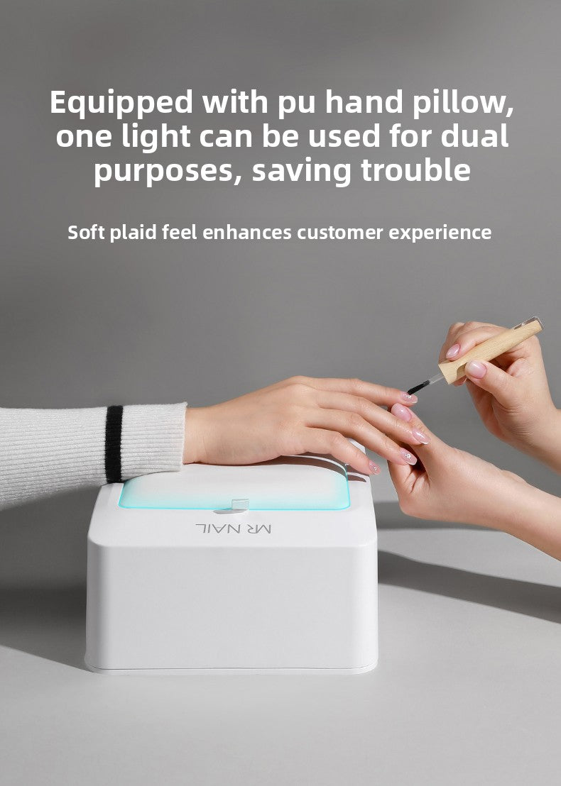 Mr Nail Professional Manicure Hand Pillow UV LED Lamp Cordless