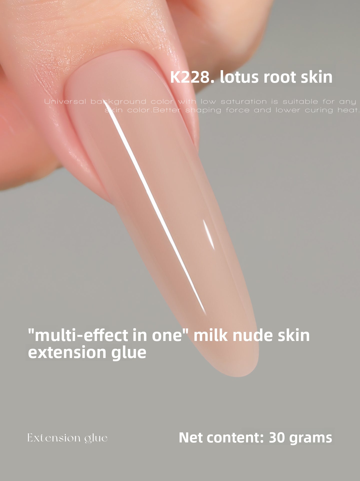 MR NAIL French Nail Forms & 3D Acrylic Builder Gel  Quick Extension Self-leveling