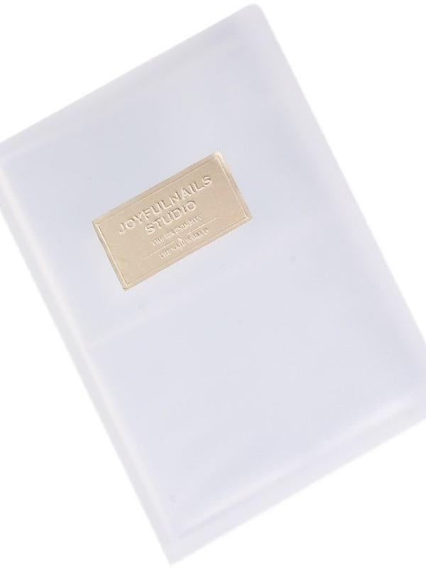 Japanese Style Simple Stickers Nail Art Storage Album