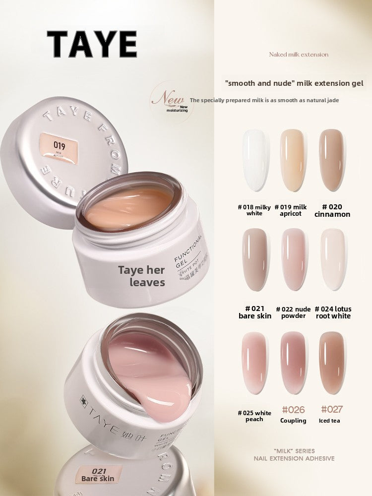TAYE 3-in-1 Nail Builder Gel Nude Color Quick Extension Gel