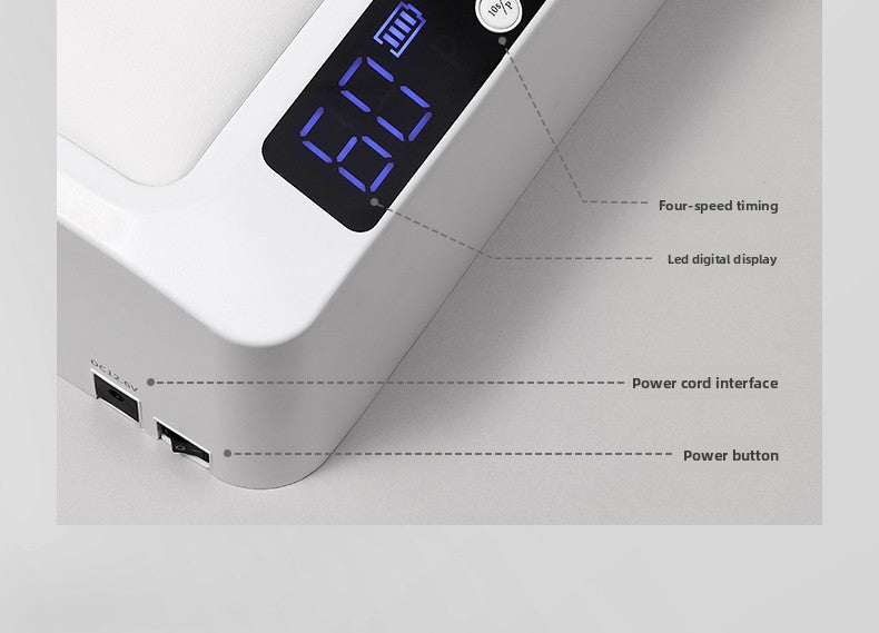 Mr Nail Professional Manicure Hand Pillow UV LED Lamp Cordless