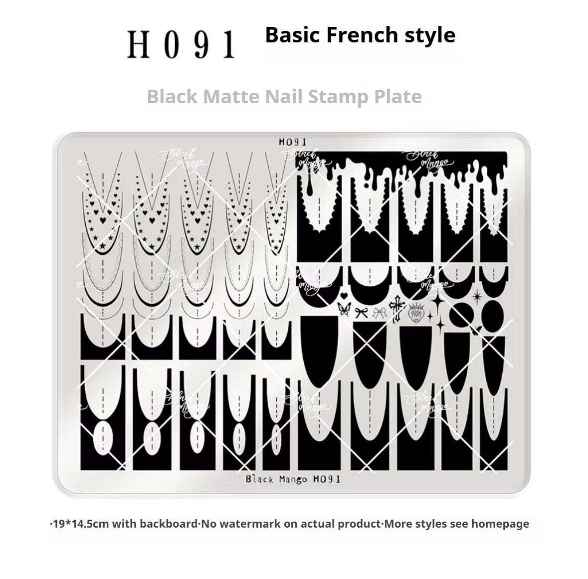 Collections-Black Magic Stamping Plate
