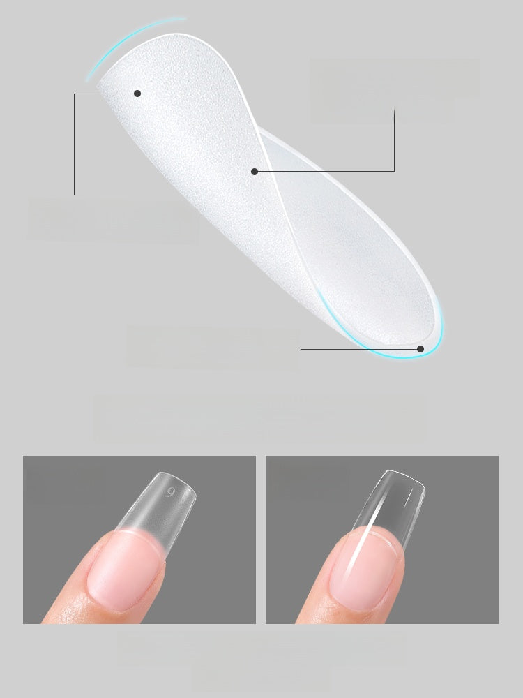 Mr Nail Specialized for nail art salons, 22 styles of ultra-thin, seamless, fully or partially attached Nail Tips