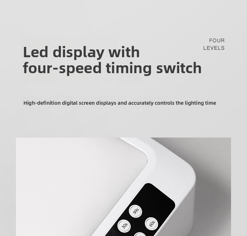 Mr Nail Professional Manicure Hand Pillow UV LED Lamp Cordless