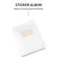 Japanese Style Simple Stickers Nail Art Storage Album