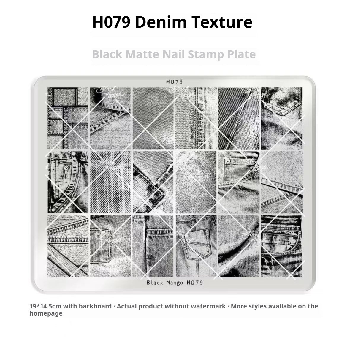Collections-Black Magic Stamping Plate