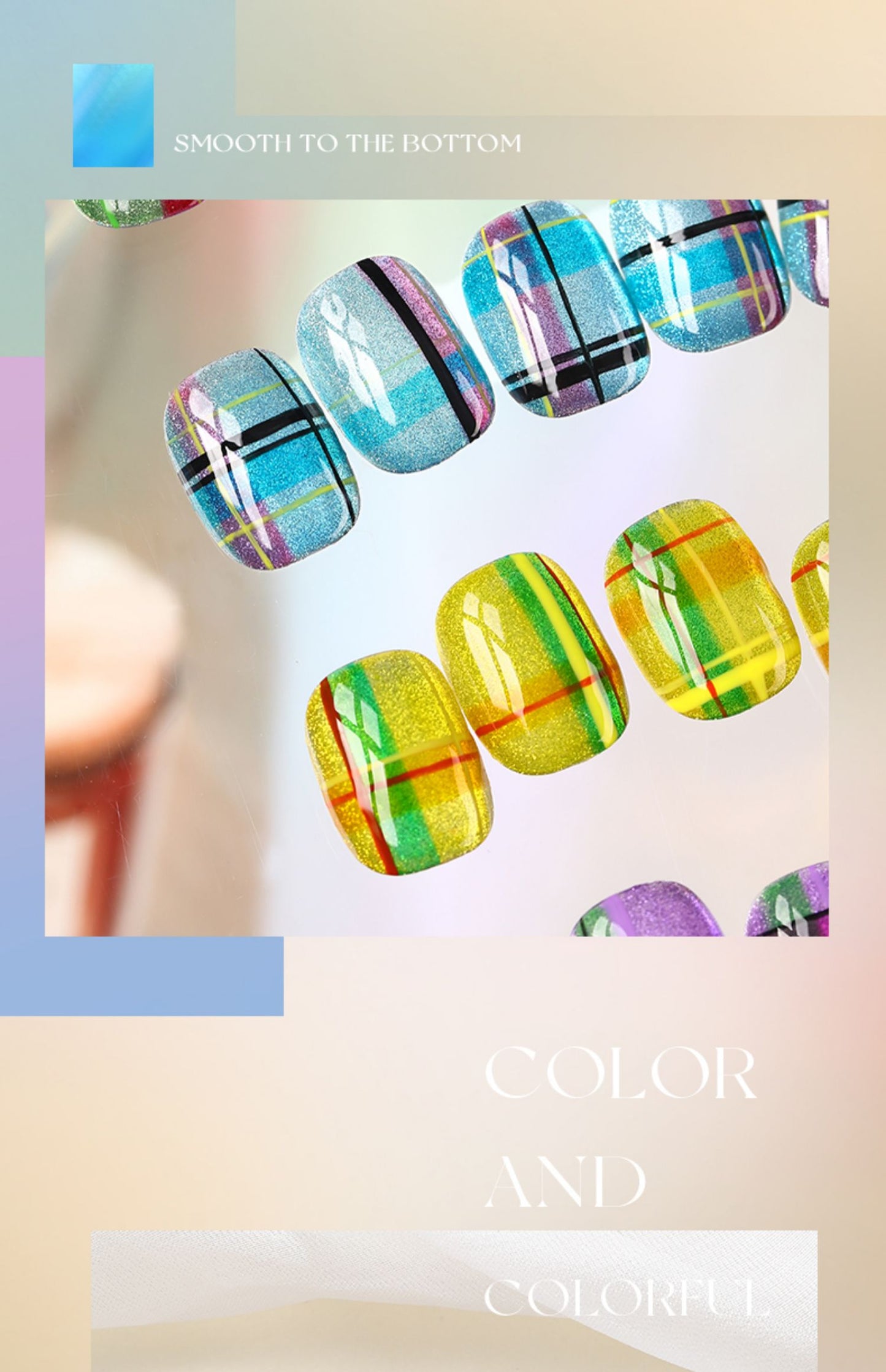 TAYE  Glassy Dopamine Color Nail Polish Gel