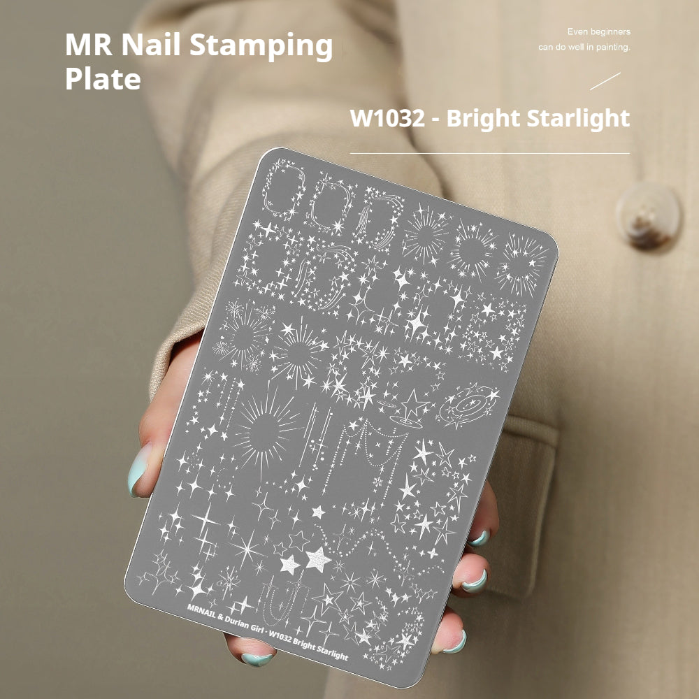 MR NAIL Nail Art Stamping Plate