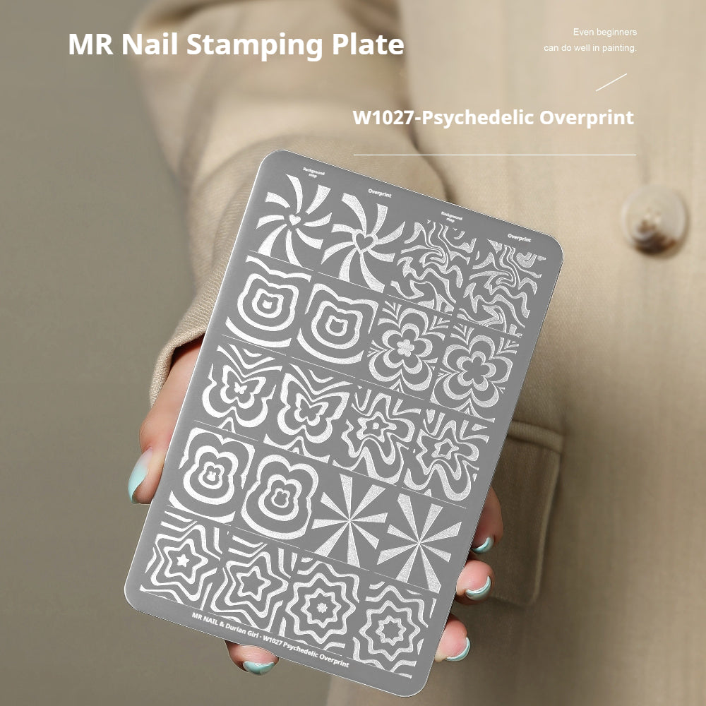 MR NAIL Nail Art Stamping Plate