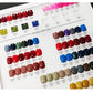 High Quality Acrylic Nail Art Swatch Book 200 /240 /308 Colors for Professional Salon and Home Use