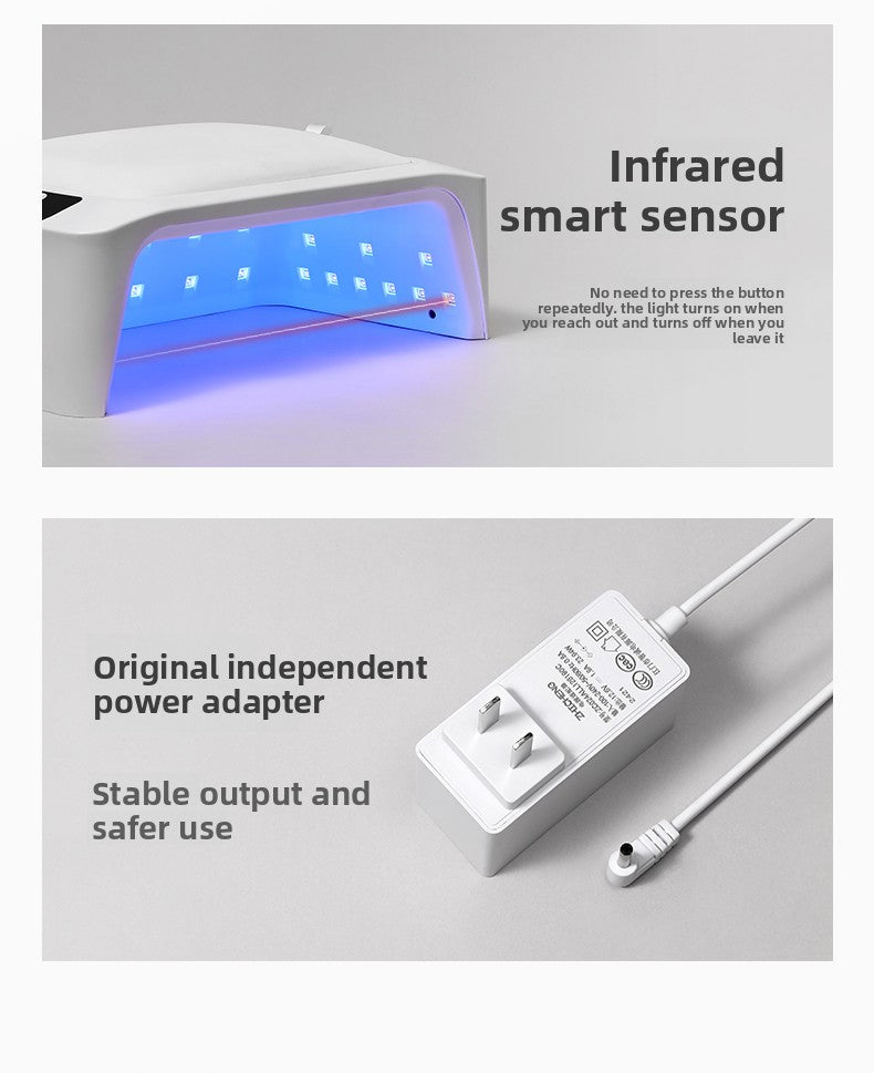 Mr Nail Professional Manicure Hand Pillow UV LED Lamp Cordless