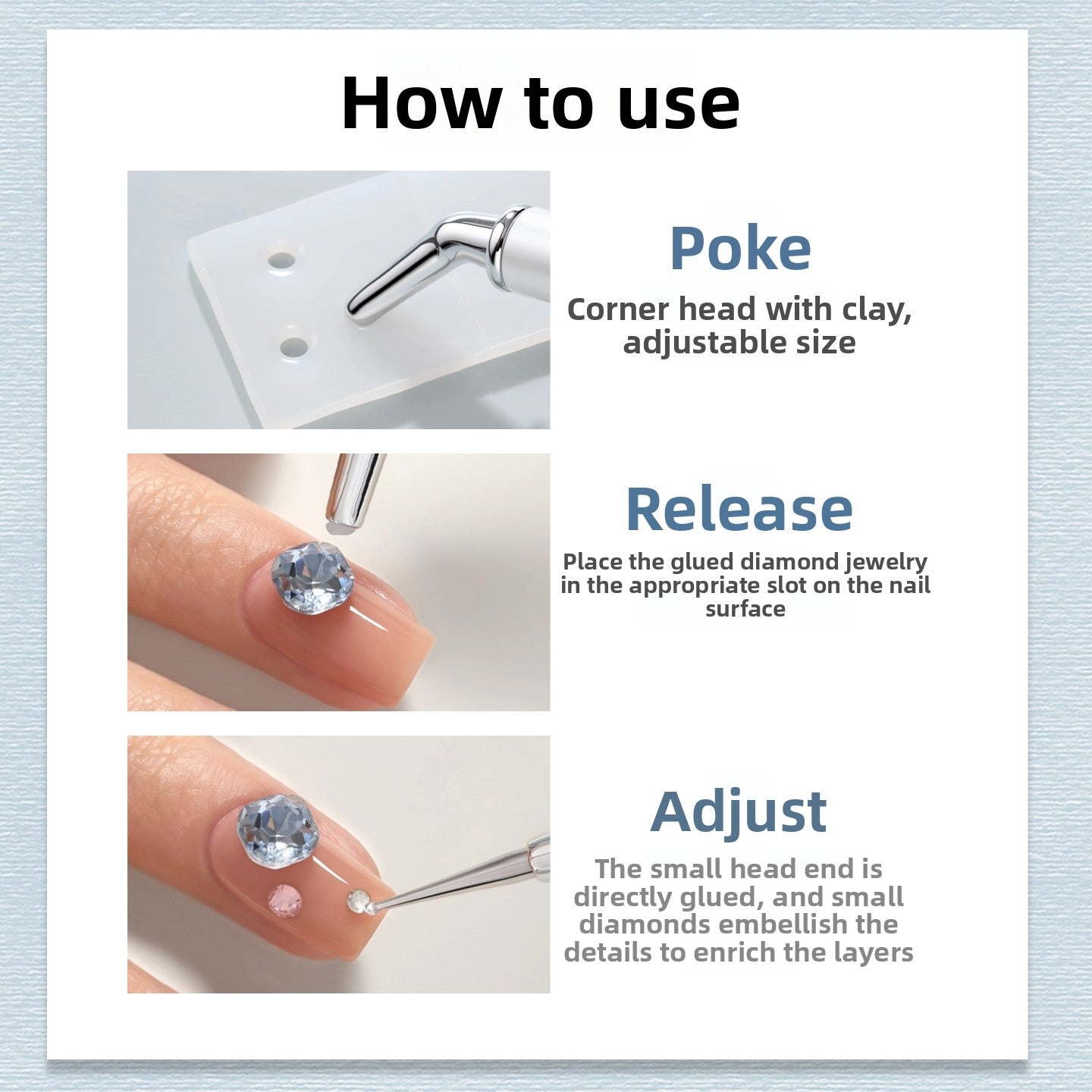 TAYE Nail Rhinestone Picker