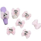 【D06】Resin Bow -Nail Art DIY