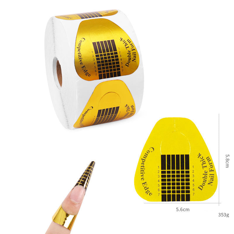 【T07】Nail Form Double Thick-500pcs