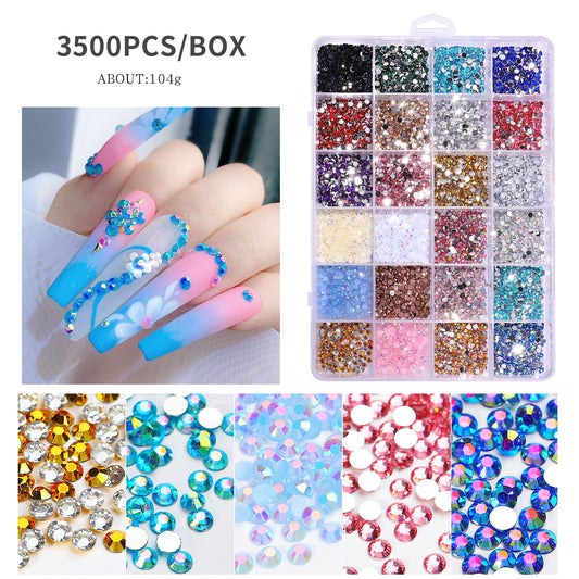 AB Resin Diamond-DIY Nail