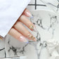 【P09】26pcs Rhinestone Letter
