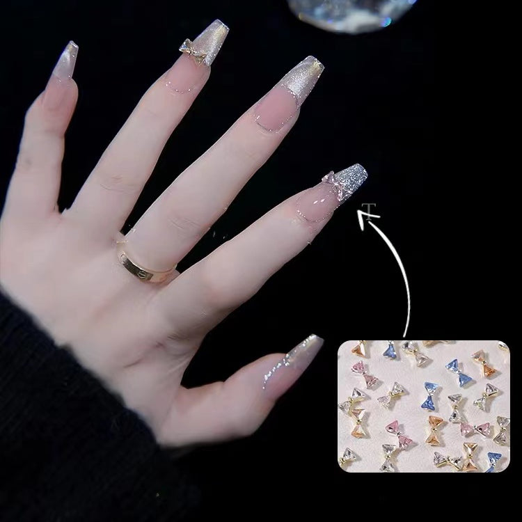 C04 Mix Glass Diamond Bow